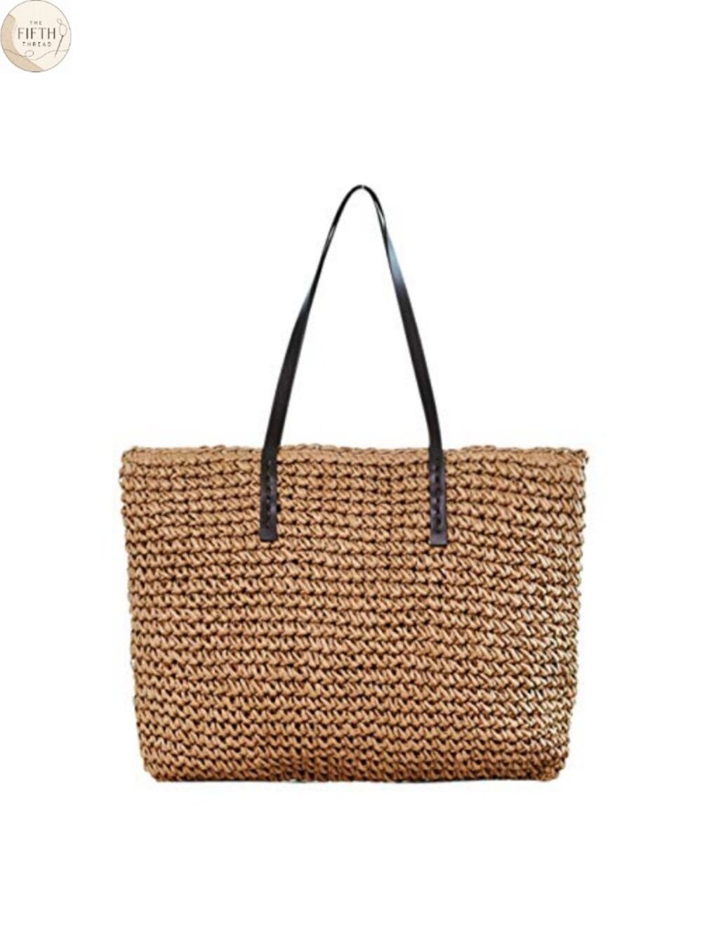Ayliss Handwoven Straw Tote Large Beach Shoulder Bag Woven Purse Handmade